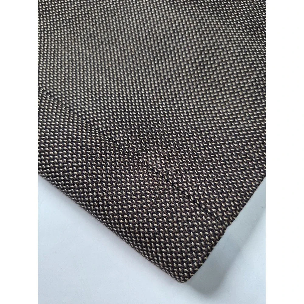 Pronto Uomo Mens Wool Silk Sport Coat 42R Brown Multi 3 Button Blazer Italy Look